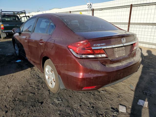 Photo 3 from auction – 2015 HONDA CIVIC LX with VIN 19XFB2F55FE091737
