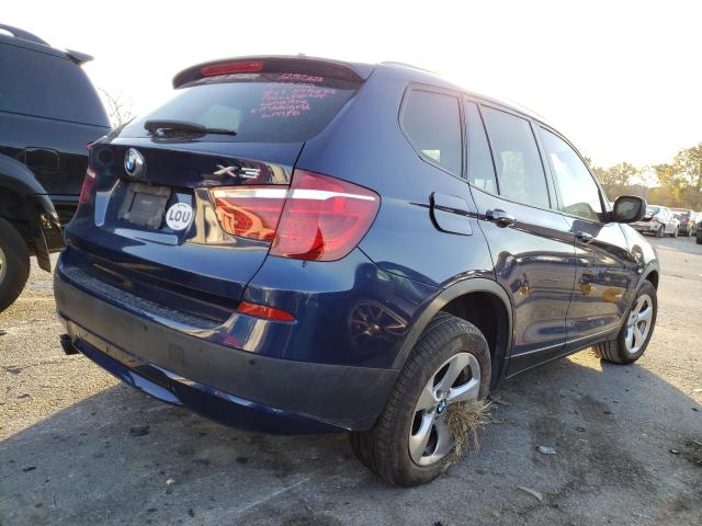 Photo 4 from auction – 2011 BMW X3 XDRIVE2 with VIN 5UXWX5C57BL714718
