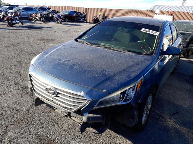 Photo 2 from auction – 2016 HYUNDAI SONATA SE with VIN 5NPE24AF9GH260906