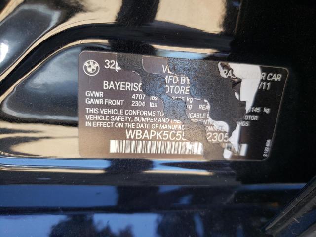 Photo 10 from auction – 2011 BMW 328 XI SUL with VIN WBAPK5C55BF123058