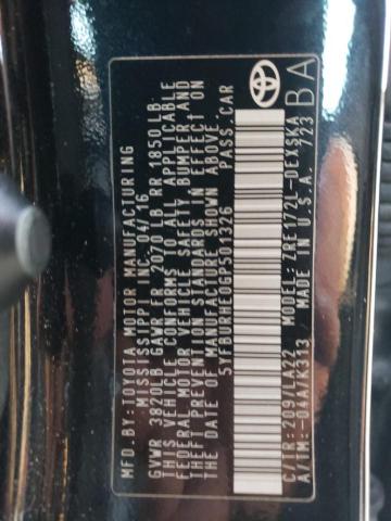 Photo 10 from auction – 2016 TOYOTA COROLLA L with VIN 5YFBURHE0GP501326