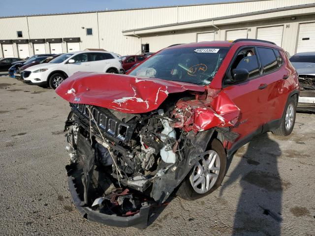 Photo 2 from auction – 2018 JEEP COMPASS SP with VIN 3C4NJCAB3JT133604