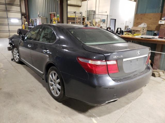 Photo 3 from auction – 2009 LEXUS LS 460 with VIN JTHCL46F295002693