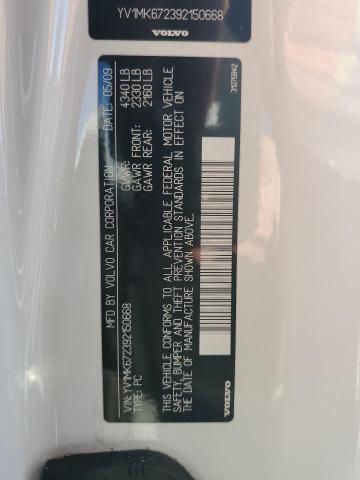 Photo 10 from auction – 2009 VOLVO C30 T5 with VIN YV1MK672392150668