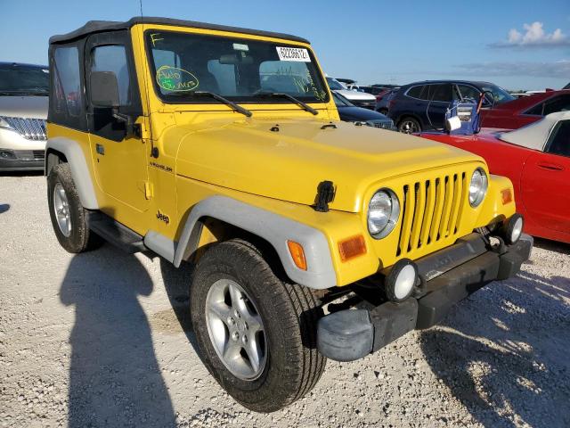 JEEP WRANGLER / 2001 with VIN 1J4FA29P71P353678 - Photo from auction