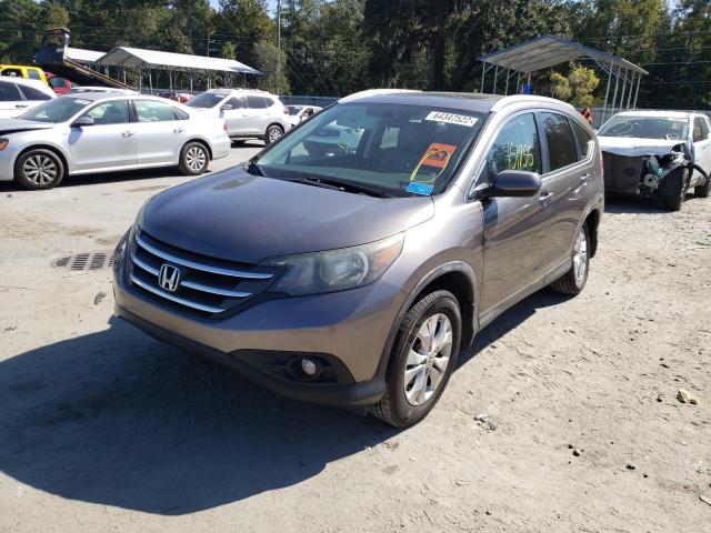 Photo 2 from auction – 2012 HONDA CR-V EXL with VIN 5J6RM3H77CL001710