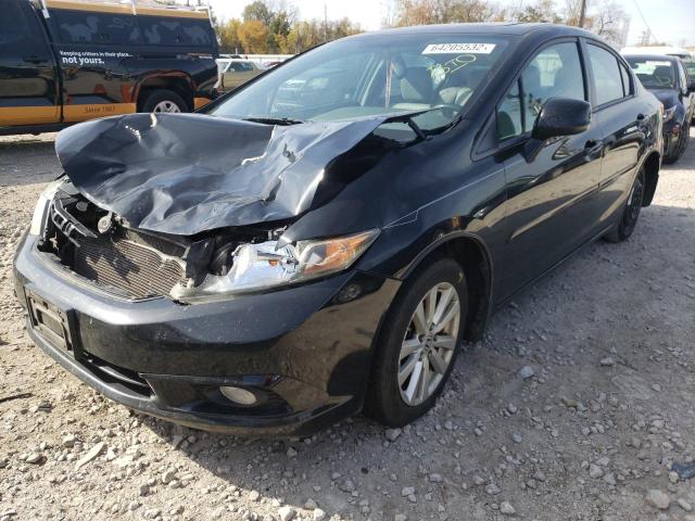 Photo 2 from auction – 2012 HONDA CIVIC EXL with VIN 19XFB2F96CE000313