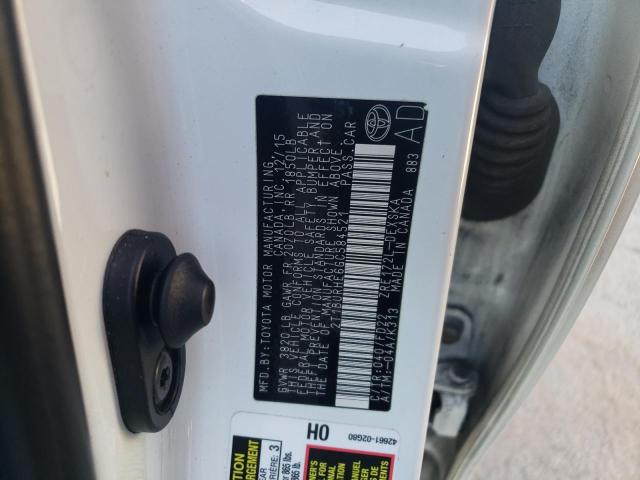 Photo 10 from auction – 2016 TOYOTA COROLLA L with VIN 2T1BURHE6GC584521