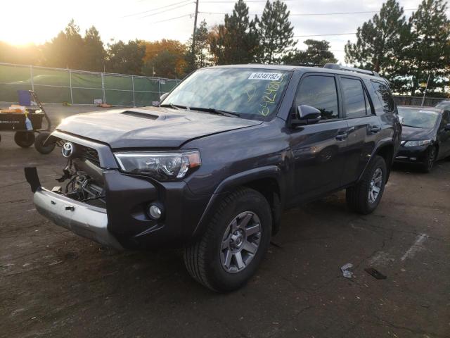 Photo 2 from auction – 2016 TOYOTA 4RUNNER SR with VIN JTEBU5JR4G5340719