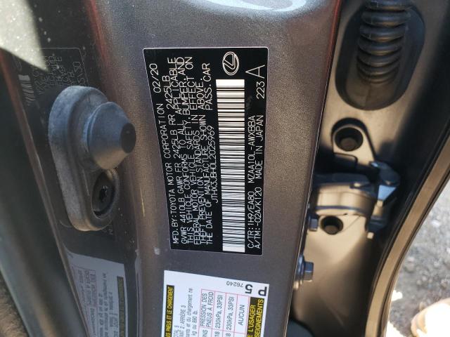 Photo 10 from auction – 2020 LEXUS UX 200 with VIN JTHX3JBH0L2025969