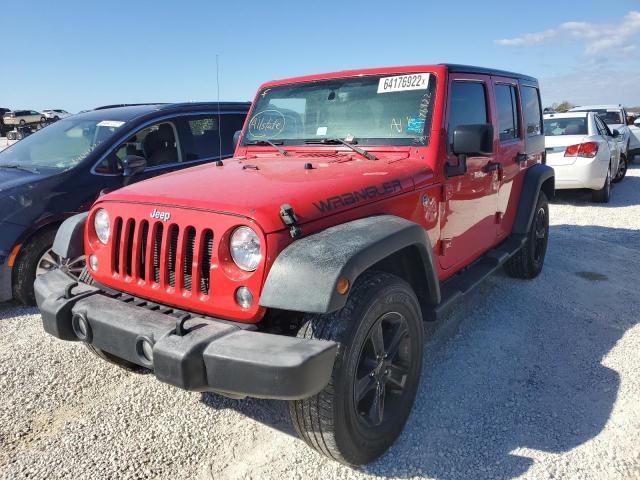 Photo 2 from auction – 2016 JEEP WRANGLER U with VIN 1C4BJWDG2GL186469