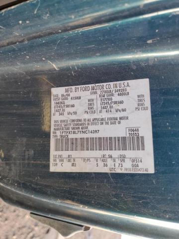 Photo 10 from auction – 2000 FORD F150 with VIN 1FTPX18L7YNC14397