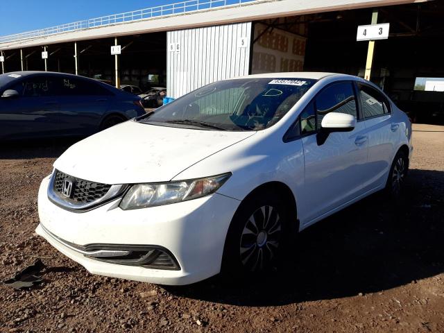 Photo 2 from auction – 2015 HONDA CIVIC LX with VIN 19XFB2F54FE096573