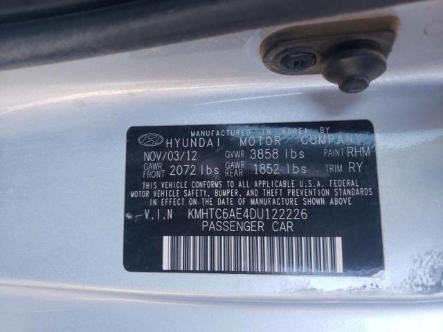 Photo 10 from auction – 2013 HYUNDAI VELOSTER T with VIN KMHTC6AE4DU122226