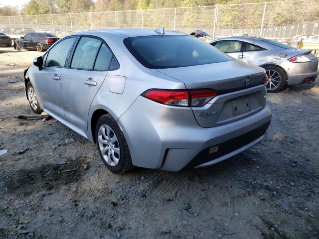Photo 3 from auction – 2020 TOYOTA COROLLA LE with VIN JTDEPRAEXLJ033019