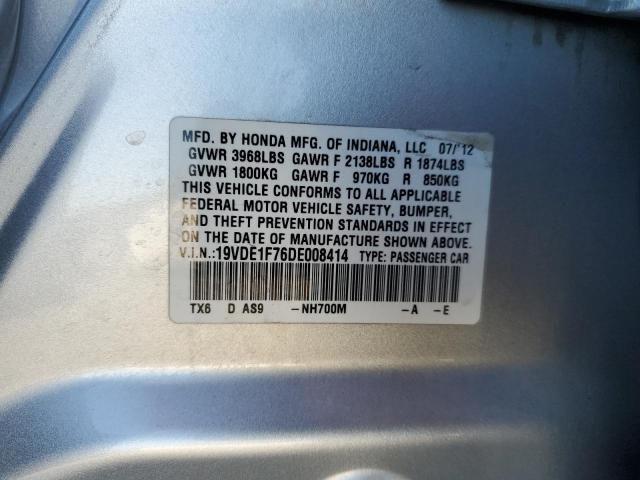 Photo 10 from auction – 2013 ACURA ILX 20 TEC with VIN 19VDE1F76DE008414