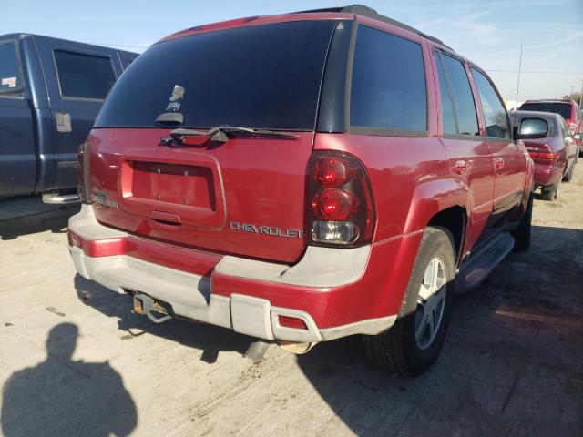 Photo 4 from auction – 2004 CHEVROLET TRAILBLAZE with VIN 1GNDT13S242177419