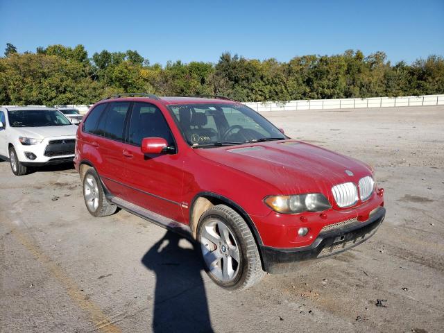 BMW X5 4.4I 2004 with VIN 5UXFB53584LV06137 - Photo from auction