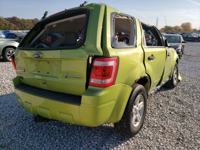 Photo 4 from auction – 2012 FORD ESCAPE HYB with VIN 1FMCU5K37CKB39746