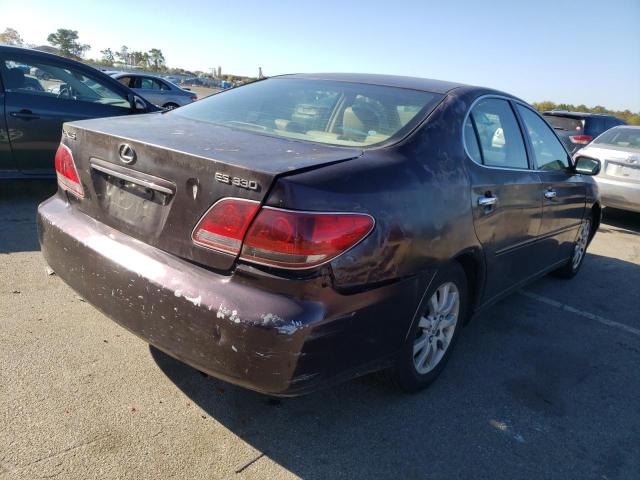 Photo 4 from auction – 2004 LEXUS ES 330 with VIN JTHBA30G045018008