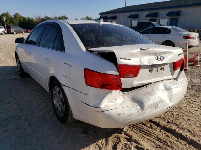 Фото 3 с аукциона – 2009 HYUNDAI SONATA GLS с VIN 5NPET46C19H537580
