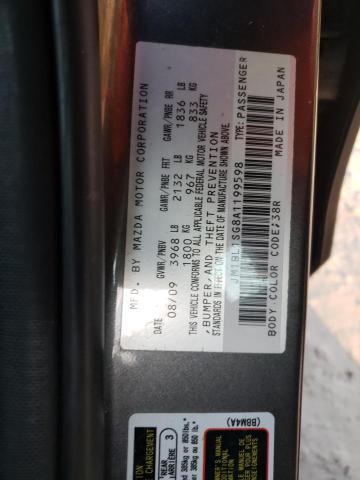Photo 10 from auction – 2010 MAZDA 3 I with VIN JM1BL1SG8A1199598