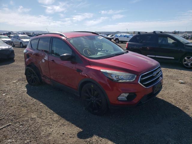 FORD ESCAPE SE 2017 with VIN 1FMCU0GDXHUC02077 - Photo from auction