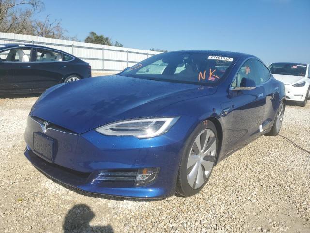 Photo 2 from auction – 2020 TESLA MODEL S with VIN 5YJSA1E28LF382452