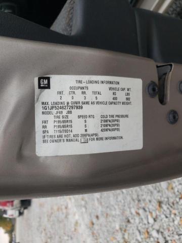 Photo 10 from auction – 2002 CHEVROLET CAVALIER L with VIN 1G1JF524627297939