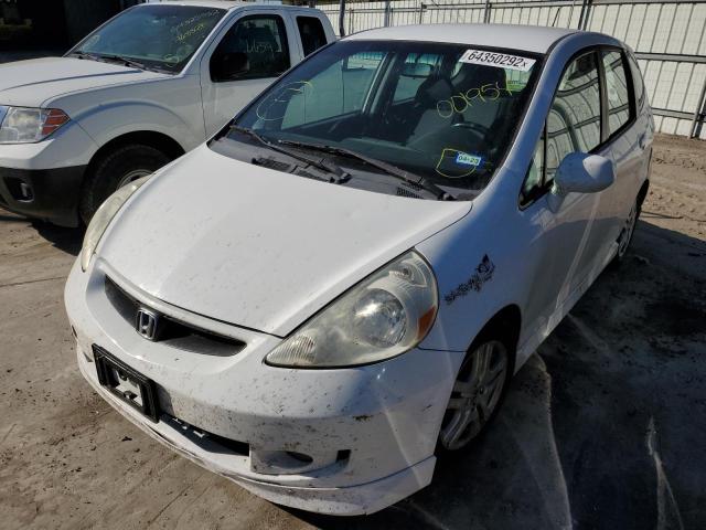 Photo 2 from auction – 2007 HONDA FIT S with VIN JHMGD38647S001954