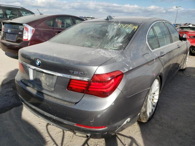 Photo 4 from auction – 2014 BMW 750 XI with VIN WBAYB6C57ED224399