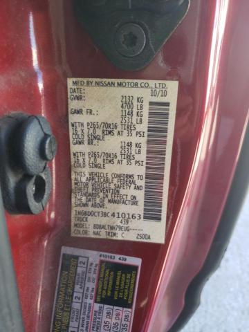Photo 10 from auction – 2011 NISSAN FRONTIER S with VIN 1N6BD0CT3BC410163