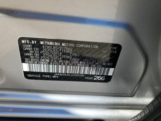 Photo 10 from auction – 2018 MITSUBISHI OUTLANDER with VIN JA4AD3A35JZ045090