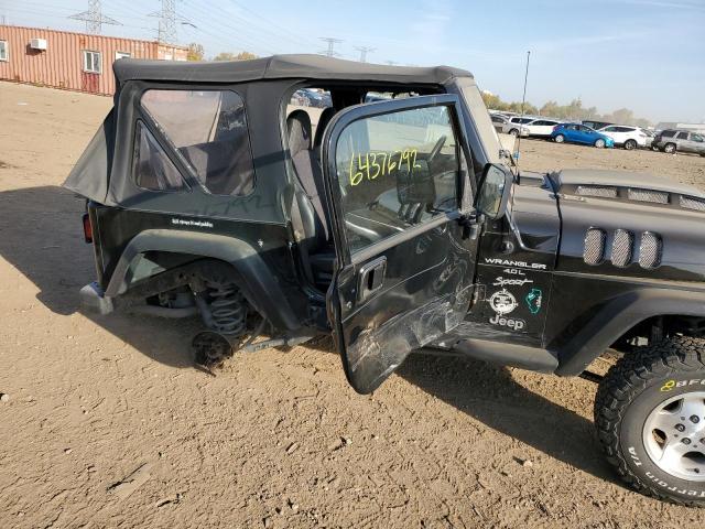 Photo 9 from auction – 2001 JEEP WRANGLER J with VIN 1J4FA49S71P326352