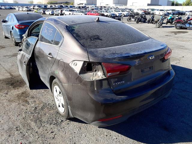 Photo 3 from auction – 2017 KIA FORTE LX with VIN 3KPFK4A71HE100487
