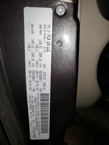 Photo 10 from auction – 2016 CHRYSLER TOWN & COU with VIN 2C4RC1JG6GR254246