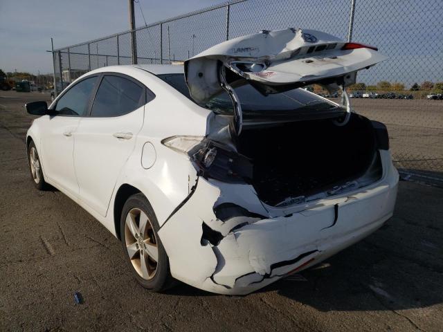 Photo 3 from auction – 2013 HYUNDAI ELANTRA GL with VIN 5NPDH4AE2DH280198
