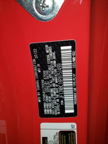 Photo 10 from auction – 2023 TOYOTA GR 86 with VIN JF1ZNBC18P8751499