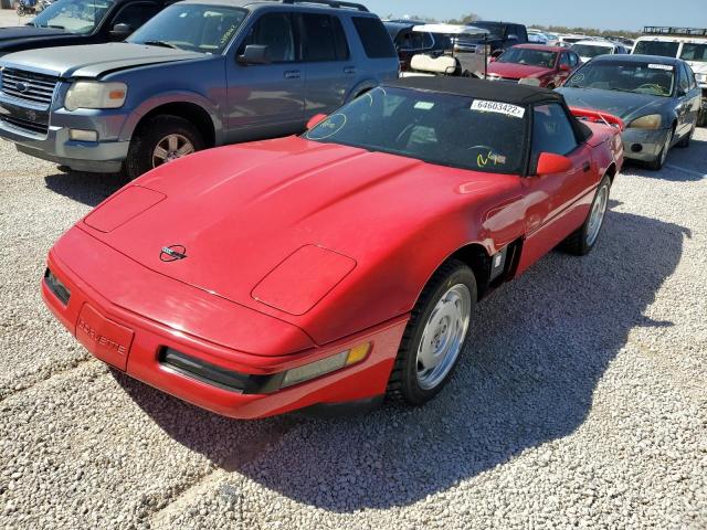 Photo 2 from auction – 1992 CHEVROLET CORVETTE with VIN 1G1YY33P6N5110155