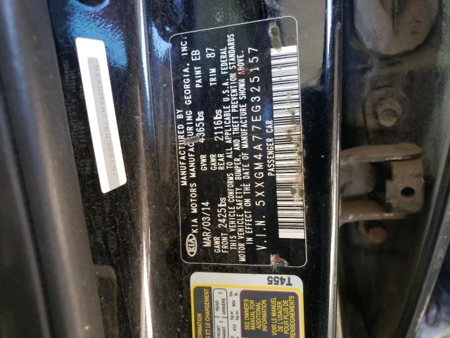 Photo 10 from auction – 2014 KIA OPTIMA LX with VIN 5XXGM4A77EG325157