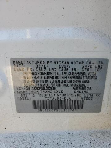 Photo 10 from auction – 2018 NISSAN VERSA NOTE with VIN 3N1CE2CP5JL352789