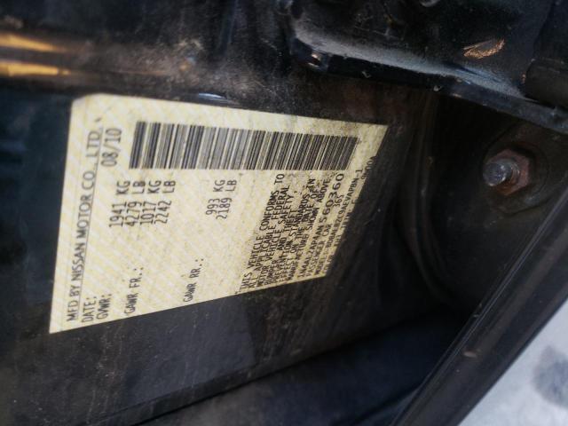 Photo 10 from auction – 2010 NISSAN ALTIMA with VIN 1N4AL2AP4AN560360