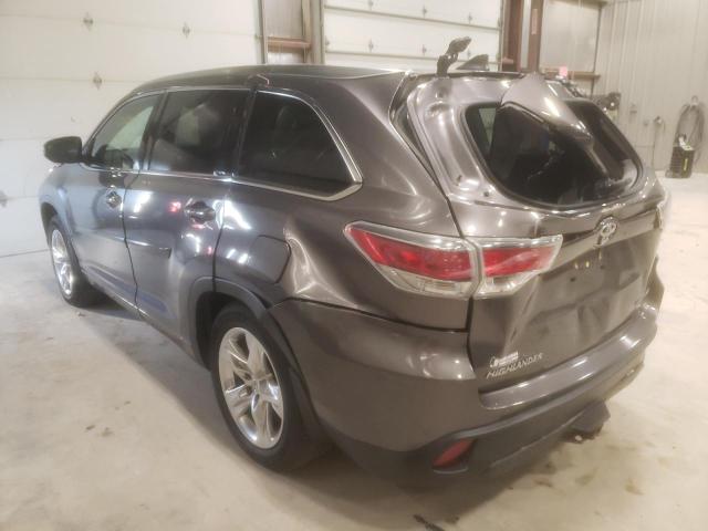 Photo 3 from auction – 2014 TOYOTA HIGHLANDER with VIN 5TDDKRFH6ES023090