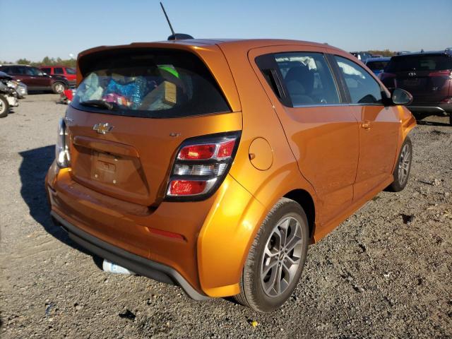 Photo 4 from auction – 2017 CHEVROLET SONIC LT with VIN 1G1JD6SH2H4150381