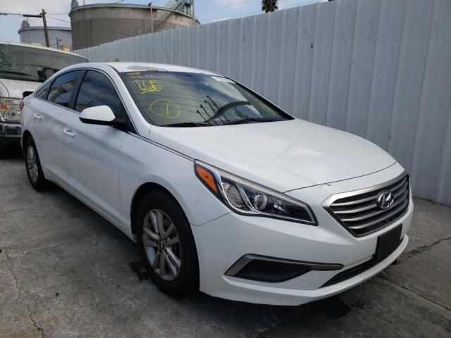 HYUNDAI SONATA SE 2017 with VIN 5NPE24AF8HH583121 - Photo from auction