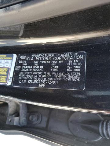 Photo 10 from auction – 2014 KIA SOUL with VIN KNDJN2A25E7724931