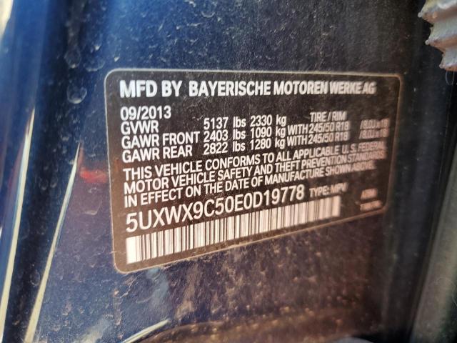 Photo 10 from auction – 2014 BMW X3 XDRIVE2 with VIN 5UXWX9C50E0D19778