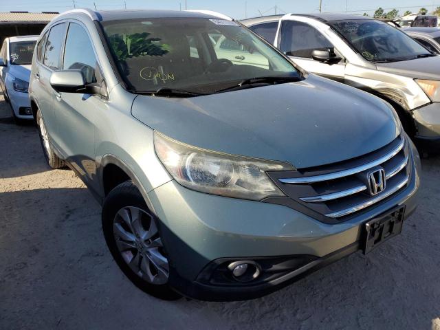 HONDA CR-V EXL 2012 with VIN JHLRM4H71CC005590 - Photo from auction