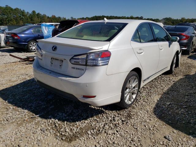 Photo 4 from auction – 2010 LEXUS HS 250H with VIN JTHBB1BA4A2003132