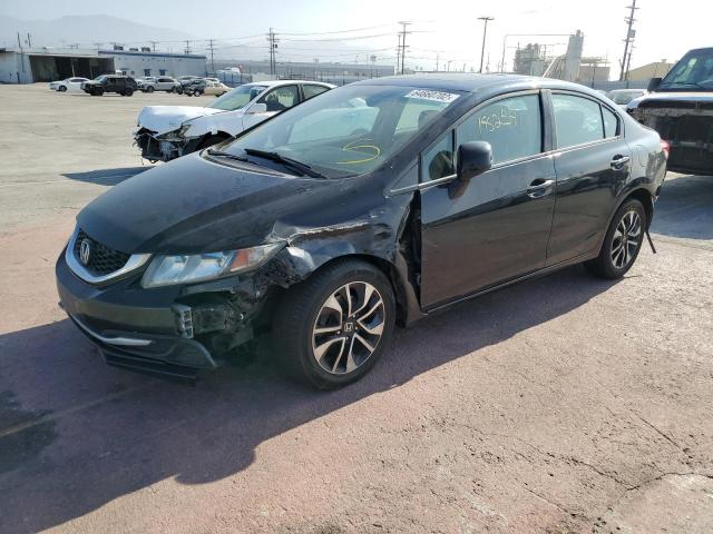 Photo 2 from auction – 2013 HONDA CIVIC EX with VIN 19XFB2F85DE252370
